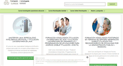 Desktop Screenshot of formacionhomologada.com